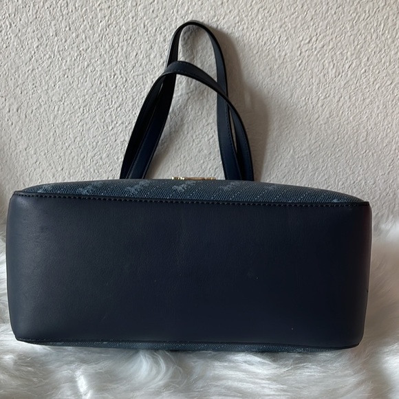 Coach Horse & Carriage Tote27 Denim Print - Picture 5 of 12